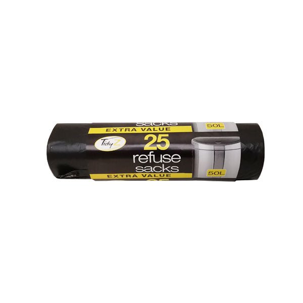 Refuse Sacks Extra Strong 25 Pack