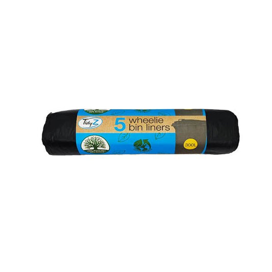 Tidy Z Wheelie Bin Liners 300L 5 Pack
